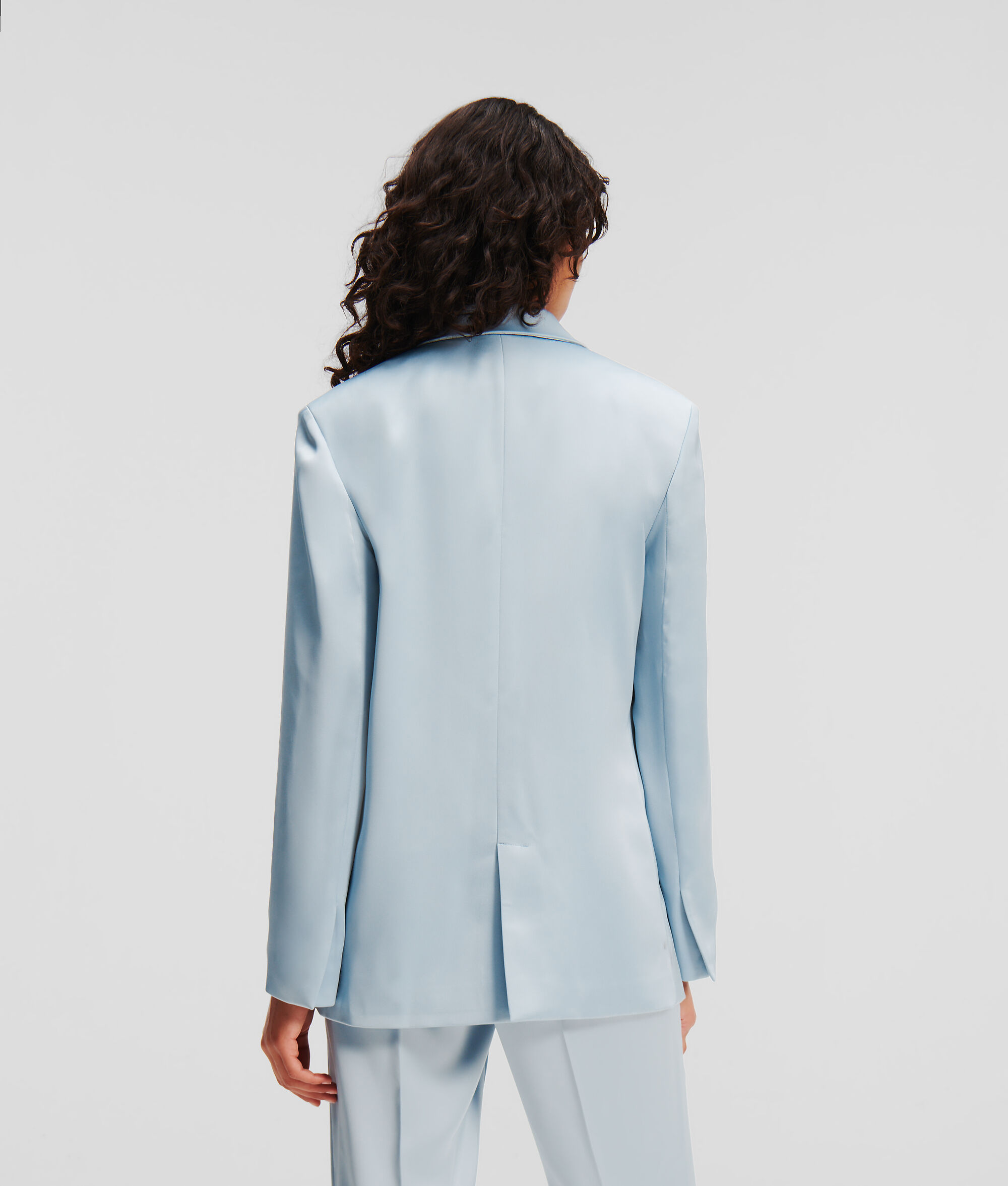 (image for) Eco-Friendly Satin Tailored Blazer